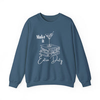 Romance Reader Make it Extra Dirty Unisex Heavy Blend™ Crewneck Sweatshirt