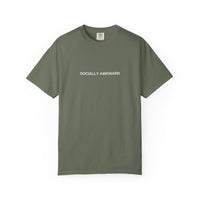 Mental Health Socially Awkward Unisex Garment-Dyed T-shirt