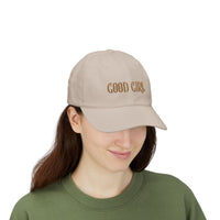 romance reader good girl baseball hat, sparkle paperie house good girl embroidery baseball cap