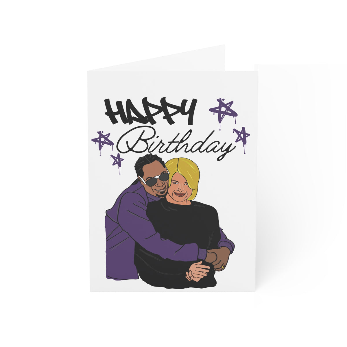 Best Friend Happy Birthday Card, Pop Culture Friend Birthday Card , sparkle paperie house