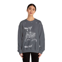 Romance Reader Make it Extra Dirty Unisex Heavy Blend™ Crewneck Sweatshirt
