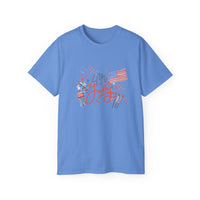 Patriotic 4th of July Graphic Unisex Ultra Cotton Tee