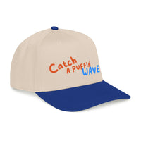 catch a puffin wave baseball cap, surfer baseball hat sparkle paperie house