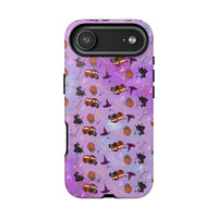 Halloween Town Pattern Tough Phone Case, sparkle paperie house 