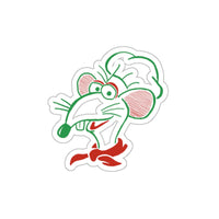 Theme Park Inspired Pizza Rizzo Die-Cut Stickers