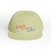 catch a puffin wave surf cap, sparkle paperie house