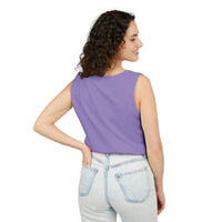 Enchanted Garden Festival Buzzing Bee Chasing Sunshine & Flowers Unisex Garment-Dyed Tank Top