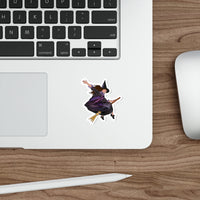 Marine witch halloween town vinyl die cut sticker, sparkle paperie house