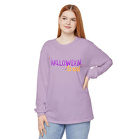 halloween is cool long sleeve shirt, halloween long sleeve sparkle paperie house