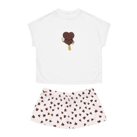 Theme park mouse shaped ice cream pajama short set, sparkle paperie house