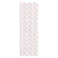 theme park fantasy land pattern yoga mat, fantasy magic pattern pilates mat sparkle paperie house