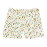 theme park flower and garden festival men's swim trunks