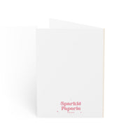 Dog Holding Heart Balloons Valentine's Day Card Set of 1