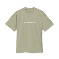 motivational graphic shirt put in the work, gym graphic shirt sparkle paperie house  