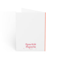 I Love You More Than Pizza Valentine's Day Card Set of 1
