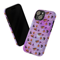 Halloween Town Pattern Tough Phone Case, sparkle paperie house 