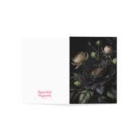 Dark Romance Floral Valentine's Day Card Set of 1