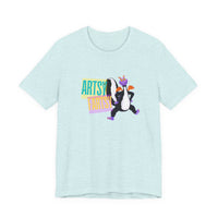 artsy fartsy figment skunk shirt, theme park shirt