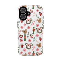 Theme Park Christmas Peppermint Park Magic Tough Cases