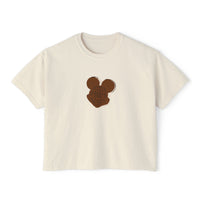 theme park women boxy shirt mouse shaped ice cream sandwich, sparkle paperie house