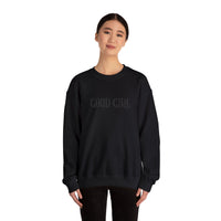 romance reader embroidery good girl  sweatshirt, sparkle paperie house good girl sweatshirt