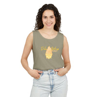 pineapple whip please tank top, theme park pineapple ice cream graphic shirt sparkle paperie house