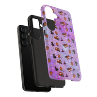 Halloween Town Pattern Tough Phone Case, sparkle paperie house 