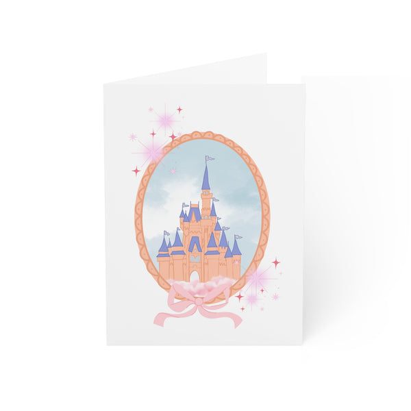 Theme Park Happily Ever After Fairytale Valentines Day Card Set of 1