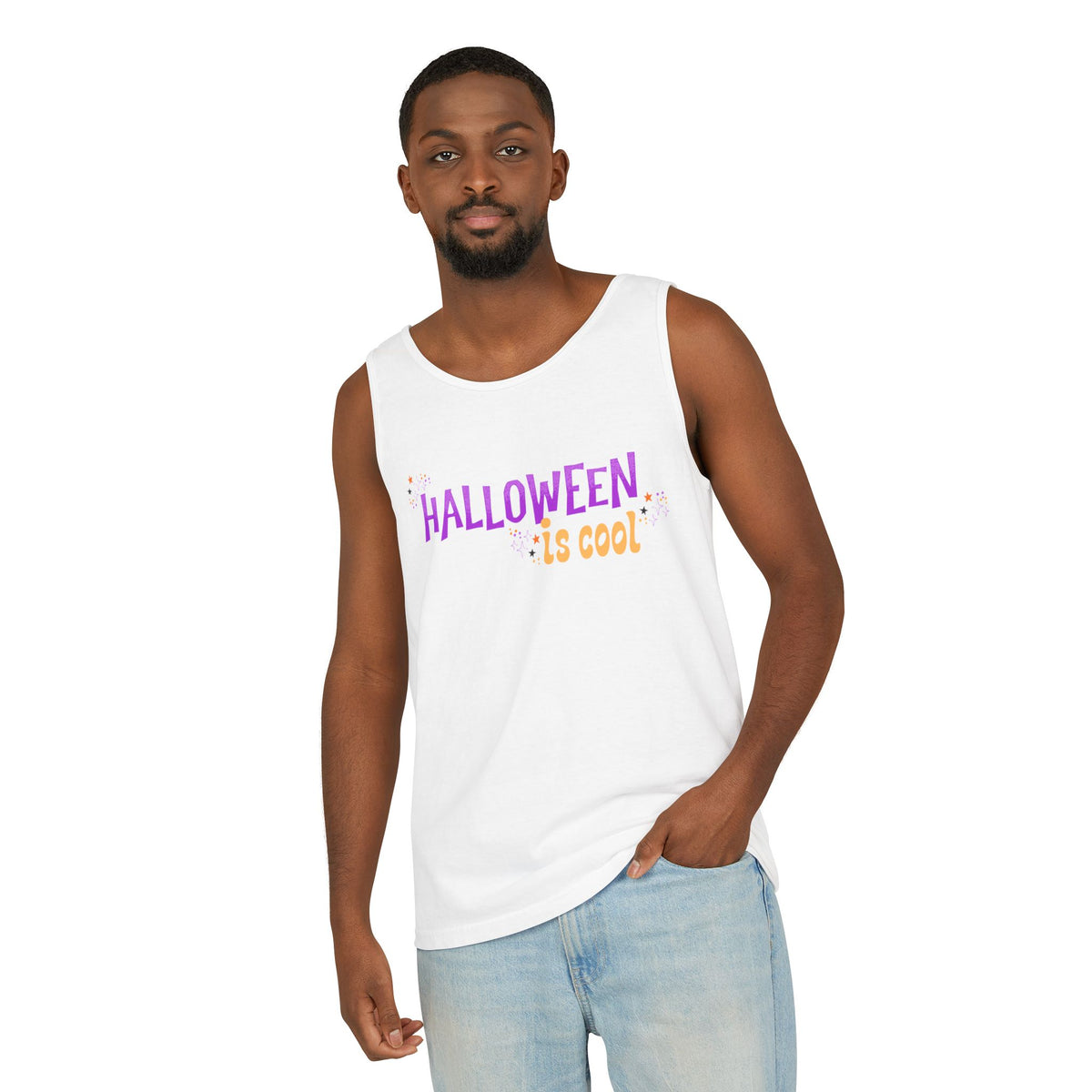 Halloween is cool tank top, sparkle paperie house