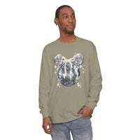 long sleeve mickey disco ball shirt