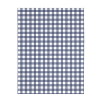 blue and white floral strawberry pattern blanket, navy floral pattern 40x30 throw blanket double sided print with navy buffalo check pattern blanket sparkle paperie house