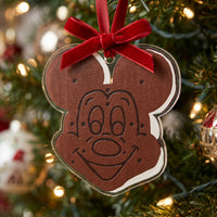Boardwalk sweets mouse shaped ice cream sandwich acrylic ornament, sparkle paperie house